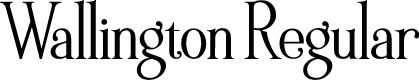 Preview image for Wallington Regular