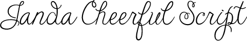 Preview image for Janda Cheerful Script