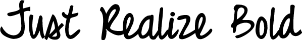 Preview image for Just Realize Bold