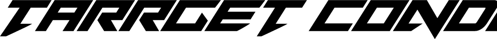 Preview image for Tarrget Condensed Italic