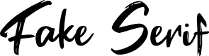 Preview image for Fake Serif