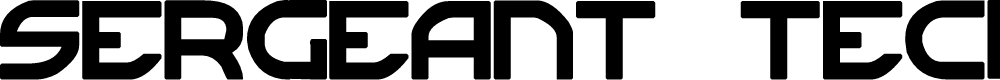Preview image for Sergeant TechnicFont 2