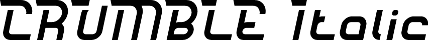 Preview image for CRUMBLE Italic