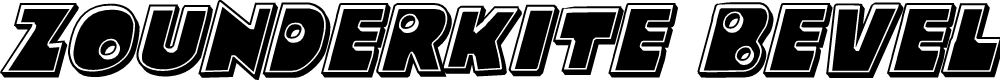 Preview image for Zounderkite Bevel Italic