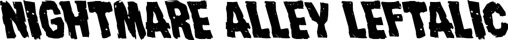Preview image for Nightmare Alley Leftalic