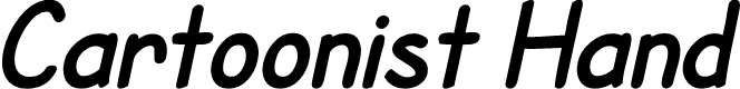 Preview image for SF Cartoonist Hand Bold Italic