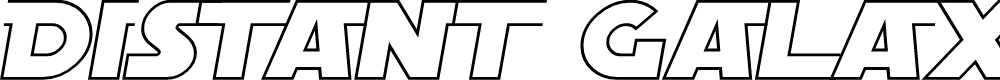Preview image for SF Distant Galaxy AltOutline Italic