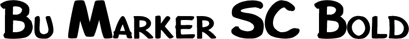 Preview image for Bu Marker SC Bold