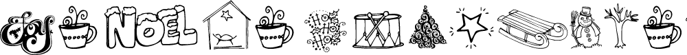 Preview image for Janda Christmas Doodles