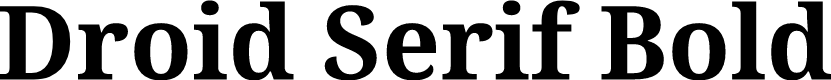 Preview image for Droid Serif Bold