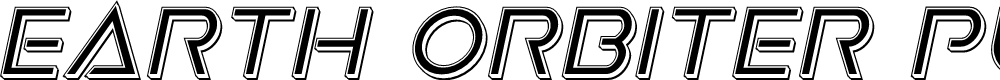 Preview image for Earth Orbiter Punch Italic