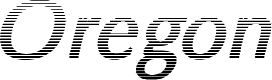 Preview image for Oregon LDO Vanishing Bold Oblique