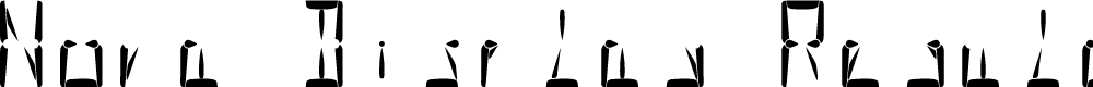 Preview image for Nova Display Regular