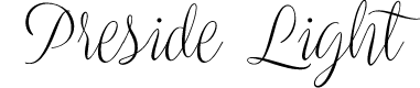 Preview image for Preside Light PERSONAL USE ONLY