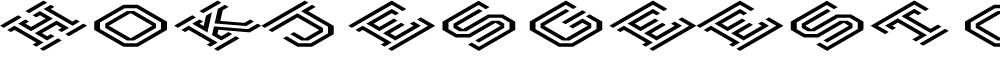 Preview image for Hokjesgeestcube Bold Italic