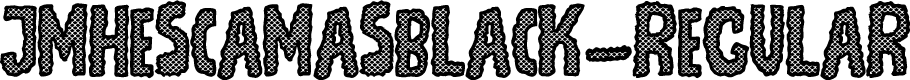 Preview image for JMHEscamasBlack-Regular