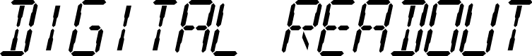 Preview image for SF Digital Readout Medium Oblique