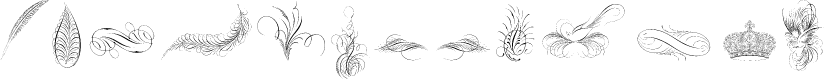 Preview image for Penmanship Birds and Ornaments Free