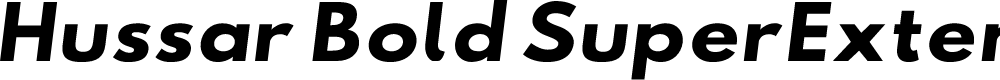 Preview image for Hussar Bold SuperExtended Oblique One