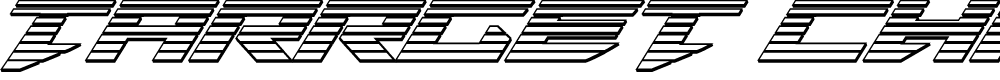 Preview image for Tarrget Chrome Italic