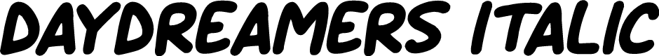 Preview image for Daydreamers Italic