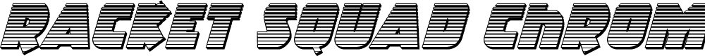Preview image for Racket Squad Chrome Italic