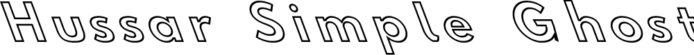 Preview image for Hussar Simple Ghost OppositeOblique Three