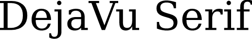 Preview image for DejaVu Serif