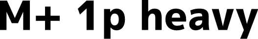 Preview image for M+ 1p heavy