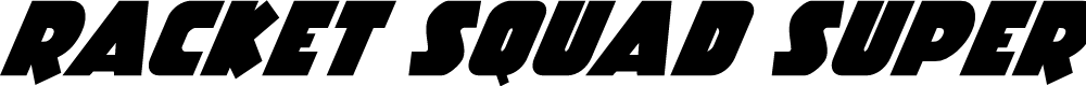Preview image for Racket Squad Super-Italic