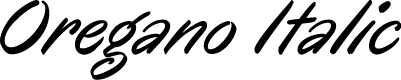Preview image for Oregano Italic