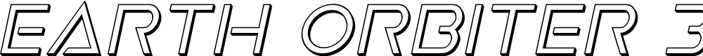 Preview image for Earth Orbiter 3D Italic