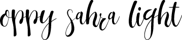 Preview image for oppy sahra light