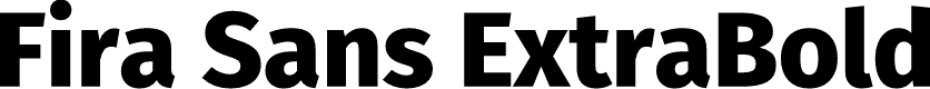 Preview image for Fira Sans ExtraBold