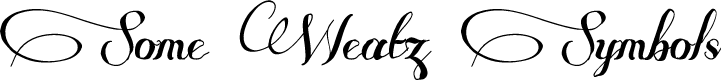 Preview image for Some Weatz Symbols
