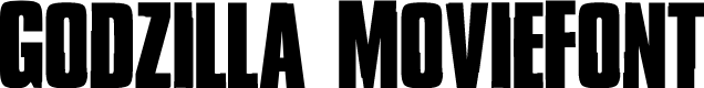 Preview image for Godzilla MovieFont