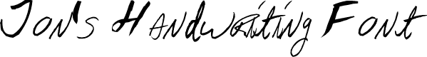 Preview image for AEZ Jon's Handwriting