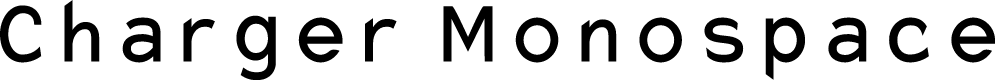 Preview image for Charger Monospace Condensed