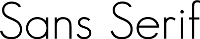 Preview image for SansSerifFLF