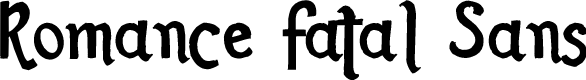 Preview image for Romance Fatal Sans