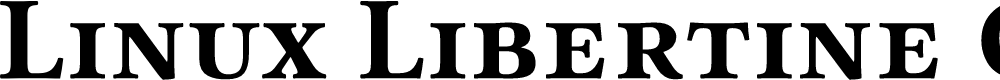 Preview image for Linux Libertine Capitals Bold