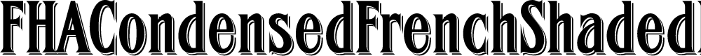 Preview image for FHACondensedFrenchShadedNC