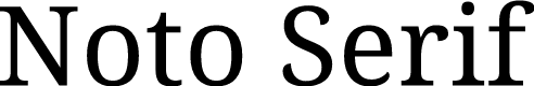 Preview image for Noto Serif