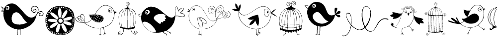 Preview image for DOODLE DINGS 1 Birds Cages