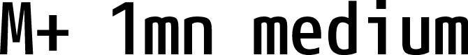 Preview image for M+ 1mn medium