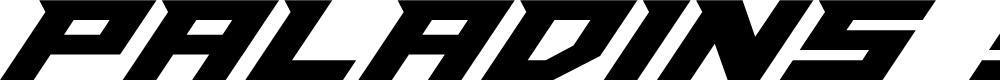 Preview image for Paladins Super-Italic