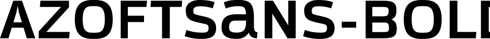 Preview image for AzoftSans-Bold