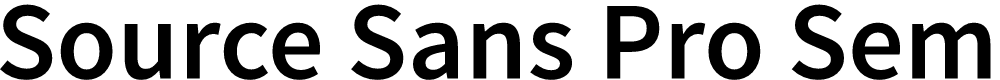 Preview image for Source Sans Pro Semibold