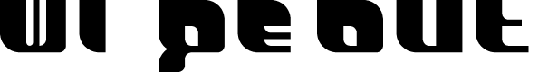 Preview image for DemonWipeOutFont