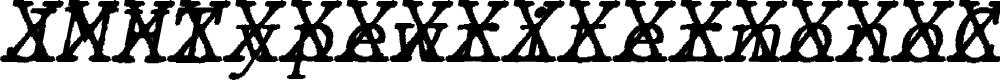 Preview image for JMHTypewritermonoCross-Italic